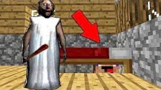 НУБ СПРЯТАЛСЯ ОТ ГРЕННИ ПОД КРОВАТЬЮ в Майнкрафт ! Granny ПРОХОЖДЕНИЕ - нуб MINECRAFT троллинг