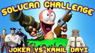 Kamil Dayı vs Joker Solucan Oyunu Oynuyor Örümcek Adam