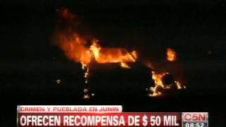 C5N - POLICIALES: CRIMEN Y PUEBLADA EN JUNIN (PARTE 5)