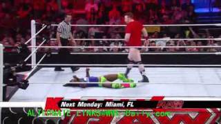 WWE RAW - 25/4/11 Part 3/6 (HD)