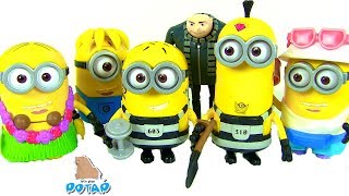 Тату для Миньонов Minions Видео для детей! Миньоны мультики! Гадкий Я