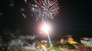 Салют в Зеленограде 9 мая 2015 года