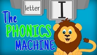 THE LETTER I SONGS - Phonics Song for Kids Alphabet Sounds PHONICS MACHINE ABC Sounds Preschool