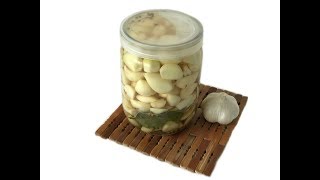 Маринованный чеснок на зиму