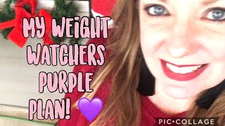 My Weight Watchers Purple Plan ? and how it’s working for me!!!