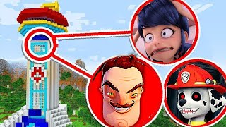 ЩЕНЯЧИЙ ПАТРУЛЬ EXE БАЗА МАРШАЛ РАЙДЕР и ГОНЩИК ICE SCREAM 2 ПОРТАЛ ВЫБЕРИ ПРАВИЛЬНУЮ В МАЙНКРАФТ