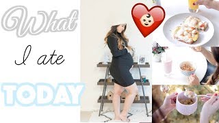 7 Months Pregnant! WHAT I EAT IN A DAY