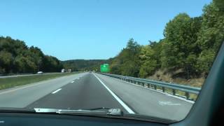 I-71 South from Covington, Kentucky toward Louisville, Kentucky August 20, 2012