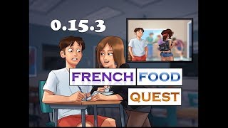 Summertime Saga Favorite Food Quest |0.16.1 | Miss Bissette | French Teacher | Complete Walkthrough