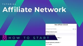Adding an Affiliate Network in Voluum