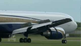 Boeing 767 Aircraft at London Stansted #Boeing767 ABX Air, UPS United Parcel Service