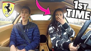Girls React To Straight Piped Ferrari F430!!