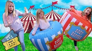 Super Cool Carnival ~ Maya Wins Toys on Every Game!
