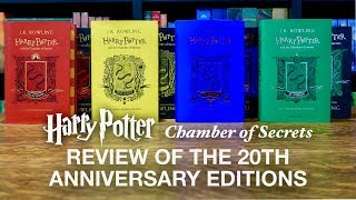 HARRY POTTER 20TH ANNIVERSARY HOUSE EDITIONS REVIEWED