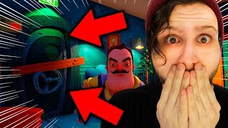 FINALMENTE DESCOBRI O QUE TEM ALI! | Hello Neighbor