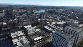 Downtown Knoxville Tennessee Drone Video