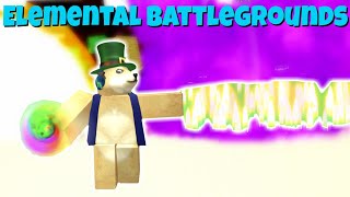 Roblox Elemental Battlegrounds Gameplay
