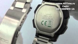 Обзор. Мужские наручные японские часы Casio AE-1000WD-1A