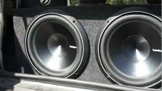 Rockford Fosgate 12 inch subwoofers