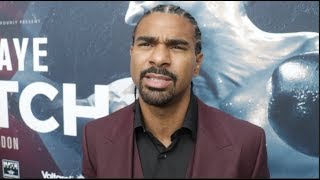DAVID HAYE (RAW & UNCUT) ON TONY BELLEW REMATCH, JOSHUA v PARKER, GROVES v EUBANK & PRINCE NASEEM