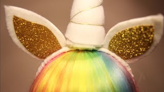 DIY| Lisa Frank Inspired Unicorn Ears