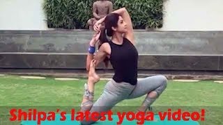 Shilpa Shetty’s latest yoga video is a must watch for fitness freaks!