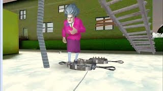 Scary Teacher 3D Version 5.3.4 | Glitch In Sparkling New Year Prank