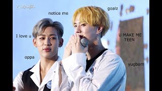 Yugbam being Yugbam (GOT7'S BAMBAM AND YUGYEOM)