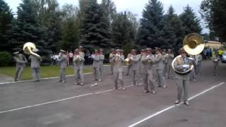 A Cruel Angel's Thesis by Ukrainian Military Band (Reborn)