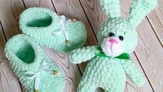 зефирный мишка 15см из пряжи Yarn Art Dolce