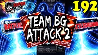 WWE SUPERCARD S3 #192 – EASY WM33 CARD -TEAM BATTLEGROUND ATTACK 2