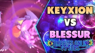 POKÉMON ULTRASOL & ULTRALUNA COMBATE ONLINE: KEYXION vs BLESSUR, ¡LLEGA MI POKÉMON DRAGÓN FAVORITO!