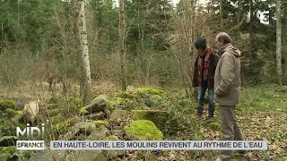 FEUILLETON : En Haute-Loire, les moulins revivent au rythme de l'eau