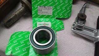 Замена ступичного подшипника ВАЗ 2109, 21099, 21010,21013 и т.д.