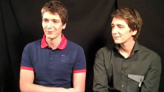 We talk to James and Oliver Phelps about practical jokes...