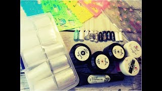 Распаковка с AliExpress / Тестирование / Фольга / Паутинка / Гель краски