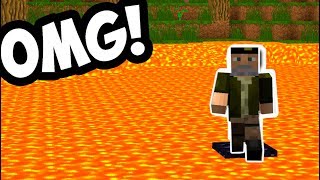 "THE FLOOR IS LAVA" | DESASTRES NATURALES!! MINECRAFT - Minijuego