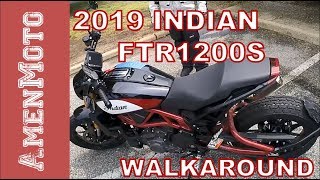 2019 Indian FTR 1200 S Walkaround Tour with Wes Fleming