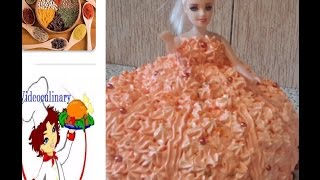 Barbi tortu. Barbi tortunun hazirlanmasi asan usulla-Barbie cake .Barbi pasta tarifi