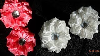 Зефирные резиночки/Новый лепесток канзаши Зифирка/Резиночки в школу