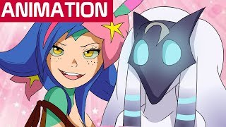 CORTO ANIMADO | Neeko conoce a Kindred | Landidzu