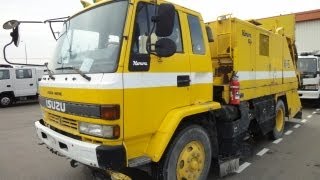 中古販売H5いすゞフォワード道路清掃車増トン3.9t