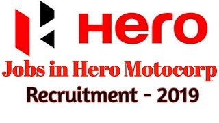 ITI CAMPUS JOB 2019// HERO MOTOCORP LTD.//