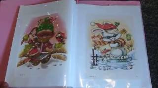 Papeis de Carta antigos com tema Natalino