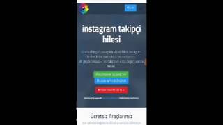 İNSTAGRAM TAKİPÇİ ve BEĞENİ HİLESİ ŞİFRESİZ!