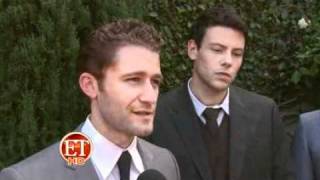 Glee Stars Matthew Morrison and Cory Monteith Comment on Gay Teen Suicide