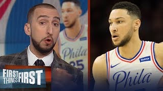 Nick Wright on Ben Simmons declaring he's the 2018 NBA Rookie of the Year | FIRST THINGS FIRST