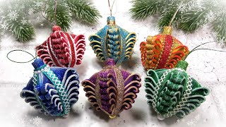 НОВОГОДНИЕ ИГРУШКИ ? своими руками из фоамирана / christmas diycraft