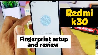 Poco X2 (redmi k30 china)  fingerprint sensor review and my thoughts