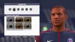 Kylian MBAPPÉ / FIFA 18 club pro - Look virtuel